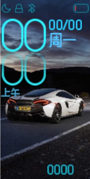 Xiaomi Mi Band 4 手表表盘