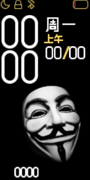 Xiaomi Mi Band 4 手表表盘