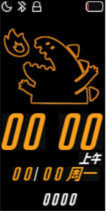 Xiaomi Mi Band 4 手表表盘