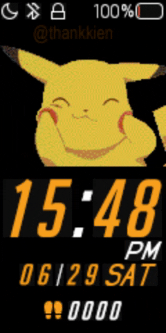 Xiaomi Mi Band 4 手表表盘