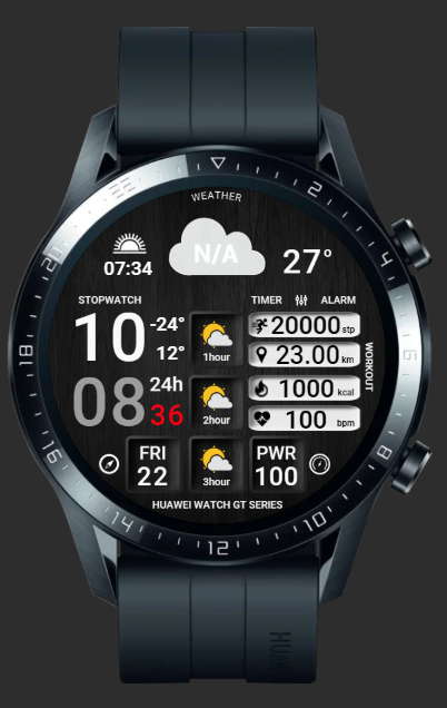 华为Huawei Watch GT/GT 2 46mm GT / GT 2 46mm手表表盘