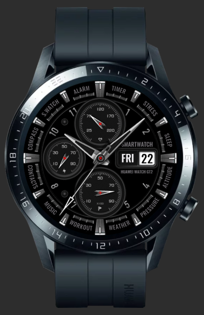 华为Huawei Watch GT/GT 2 46mm GT / GT 2 46mm手表表盘