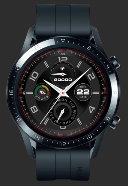 华为Huawei Watch GT/GT 2 46mm GT / GT 2 46mm手表表盘