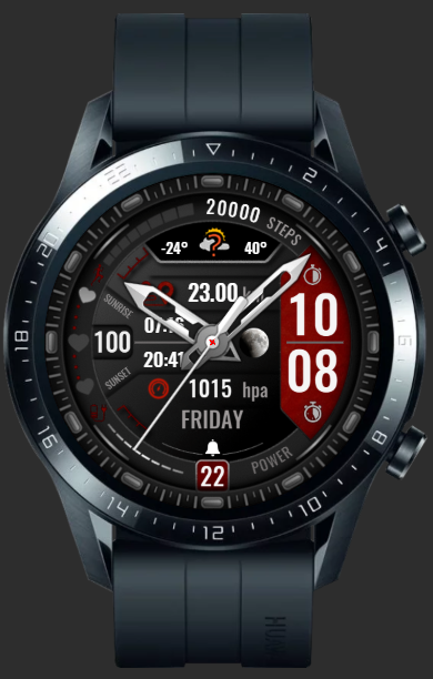 华为Huawei Watch GT/GT 2 46mm GT / GT 2 46mm手表表盘