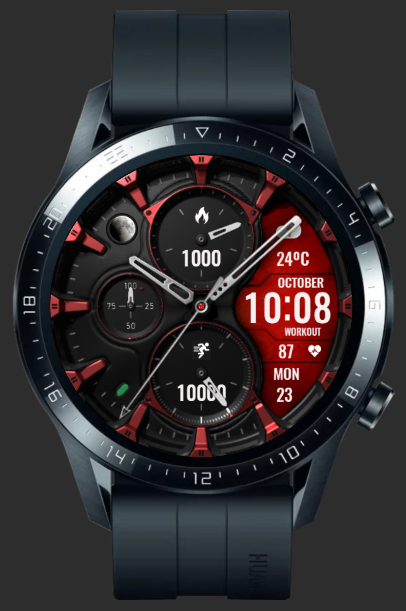华为Huawei Watch GT/GT 2 46mm GT / GT 2 46mm手表表盘