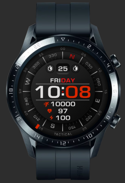 华为Huawei Watch GT/GT 2 46mm GT / GT 2 46mm手表表盘