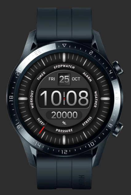 华为Huawei Watch GT/GT 2 46mm GT / GT 2 46mm手表表盘