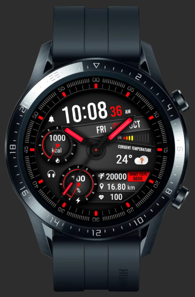 华为Huawei Watch GT/GT 2 46mm GT / GT 2 46mm手表表盘