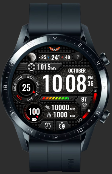 华为Huawei Watch GT/GT 2 46mm GT / GT 2 46mm手表表盘