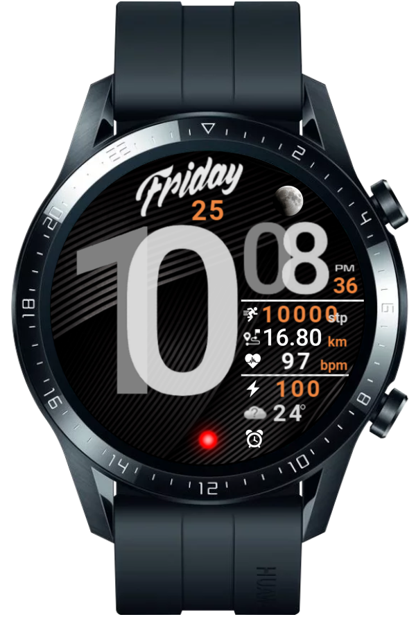 华为Huawei Watch GT/GT 2 46mm GT / GT 2 46mm手表表盘