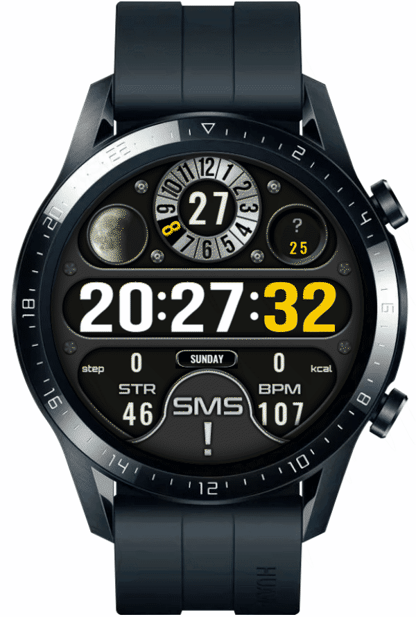 华为Huawei Watch GT/GT 2 46mm GT / GT 2 46mm手表表盘