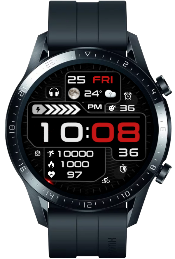 华为Huawei Watch GT/GT 2 46mm GT / GT 2 46mm手表表盘