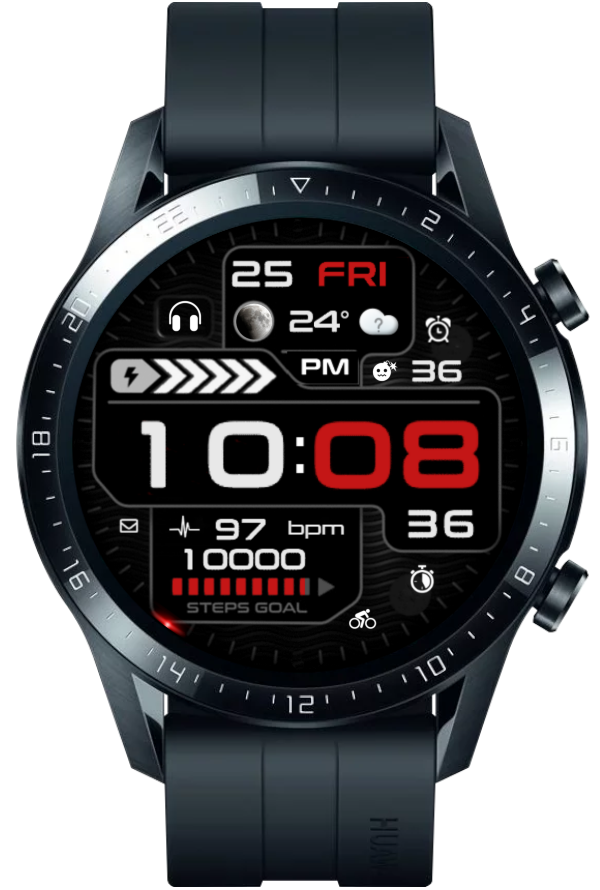 华为Huawei Watch GT/GT 2 46mm GT / GT 2 46mm手表表盘