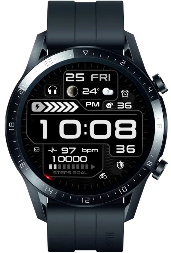 华为Huawei Watch GT/GT 2 46mm GT / GT 2 46mm手表表盘