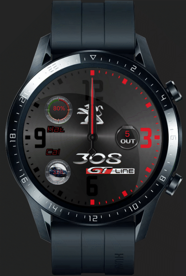 华为Huawei Watch GT/GT 2 46mm GT / GT 2 46mm手表表盘