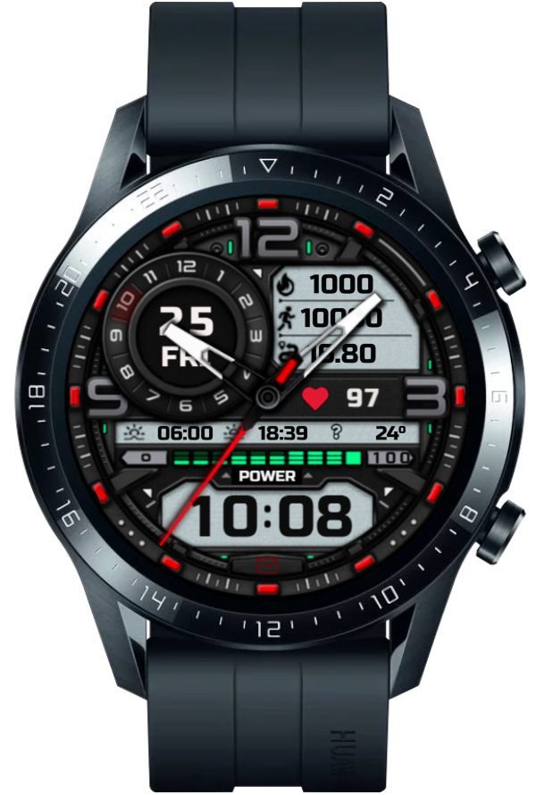 华为Huawei Watch GT/GT 2 46mm GT / GT 2 46mm手表表盘