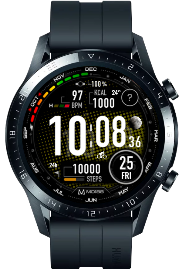 华为Huawei Watch GT/GT 2 46mm GT / GT 2 46mm手表表盘