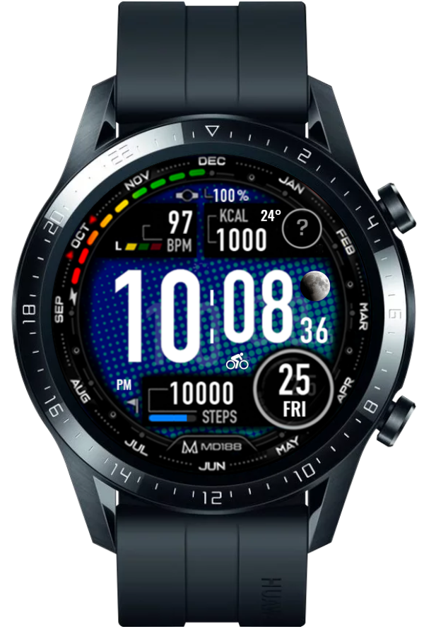 华为Huawei Watch GT/GT 2 46mm GT / GT 2 46mm手表表盘