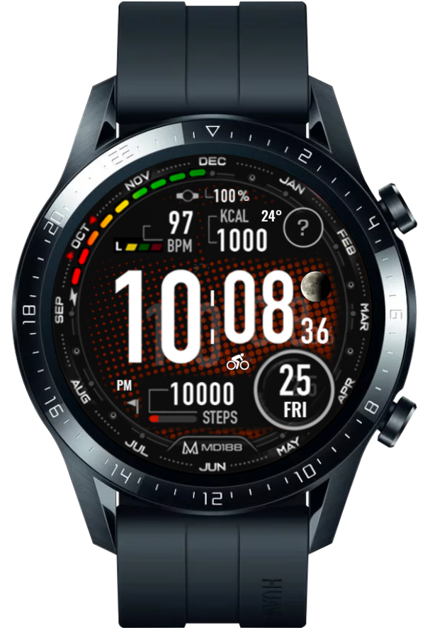 华为Huawei Watch GT/GT 2 46mm GT / GT 2 46mm手表表盘