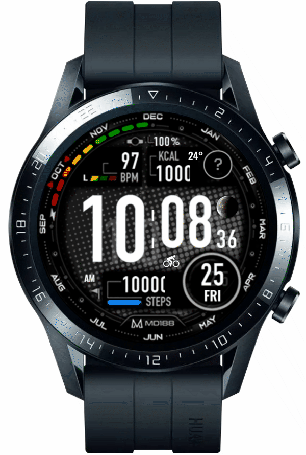 华为Huawei Watch GT/GT 2 46mm GT / GT 2 46mm手表表盘