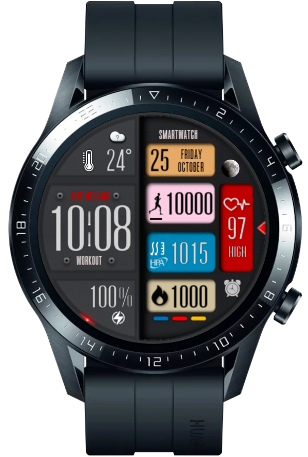 华为Huawei Watch GT/GT 2 46mm GT / GT 2 46mm手表表盘
