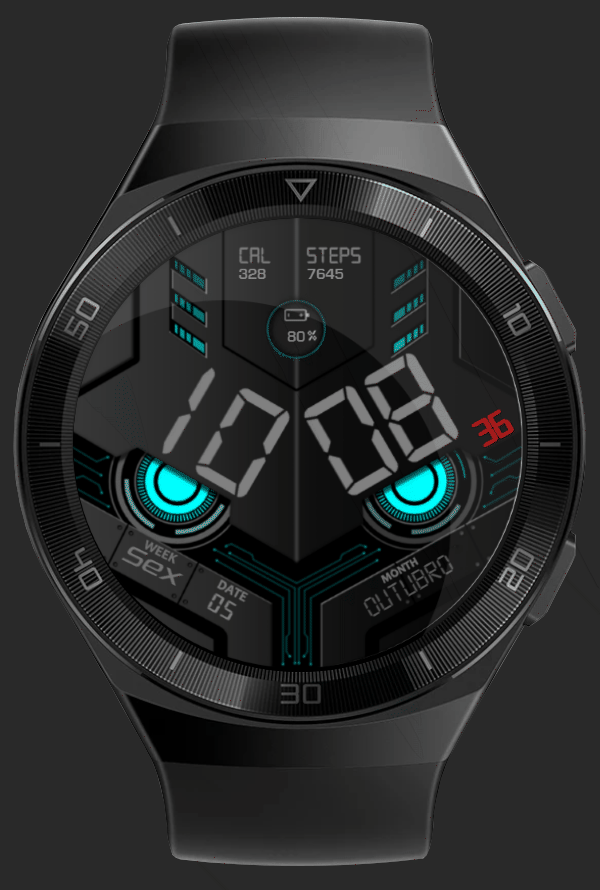 华为Huawei Watch GT/GT 2 46mm GT / GT 2 46mm手表表盘