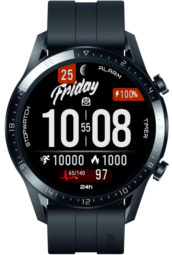 华为Huawei Watch GT/GT 2 46mm GT / GT 2 46mm手表表盘