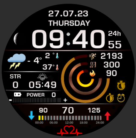 华为Huawei Watch GT/GT 2 46mm GT / GT 2 46mm手表表盘