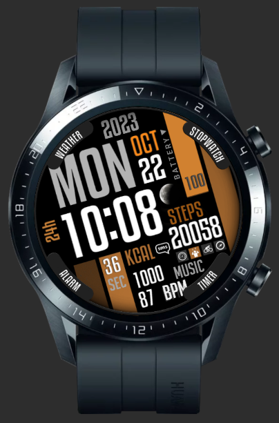 华为Huawei Watch GT/GT 2 46mm GT / GT 2 46mm手表表盘