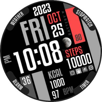 华为Huawei Watch GT/GT 2 46mm GT / GT 2 46mm手表表盘