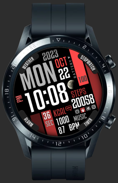 华为Huawei Watch GT/GT 2 46mm GT / GT 2 46mm手表表盘