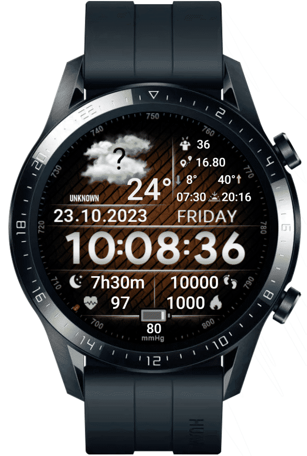 华为Huawei Watch GT/GT 2 46mm GT / GT 2 46mm手表表盘