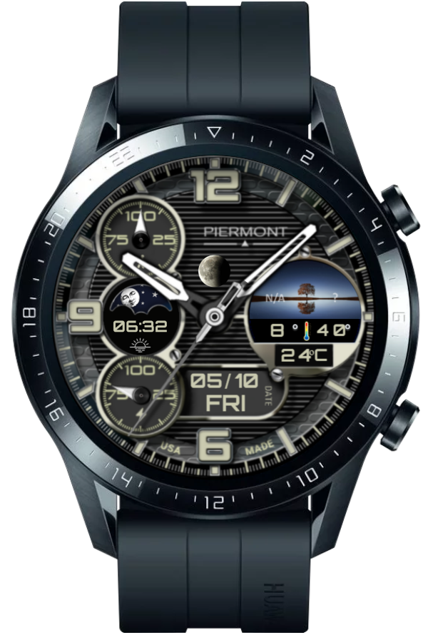 华为Huawei Watch GT/GT 2 46mm GT / GT 2 46mm手表表盘