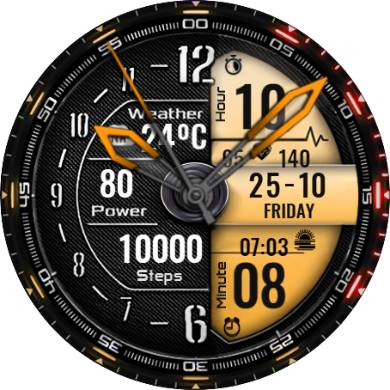 华为Huawei Watch GT/GT 2 46mm GT / GT 2 46mm手表表盘