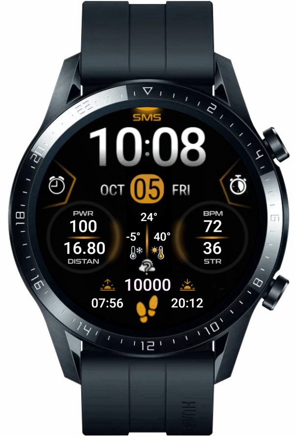 华为Huawei Watch GT/GT 2 46mm GT / GT 2 46mm手表表盘