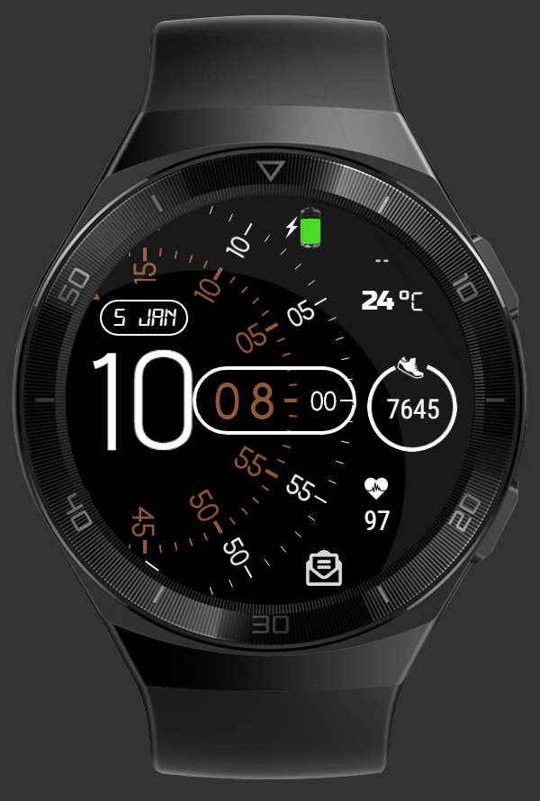 华为Huawei Watch GT/GT 2 46mm GT / GT 2 46mm手表表盘