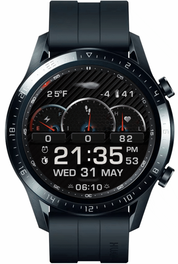 华为Huawei Watch GT/GT 2 46mm GT / GT 2 46mm手表表盘