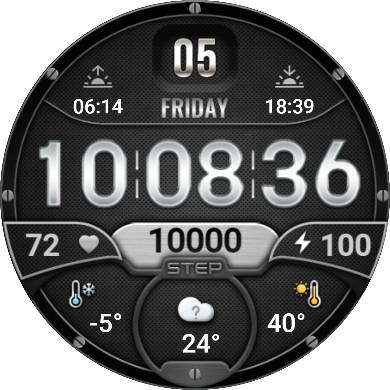 华为Huawei Watch GT/GT 2 46mm GT / GT 2 46mm手表表盘