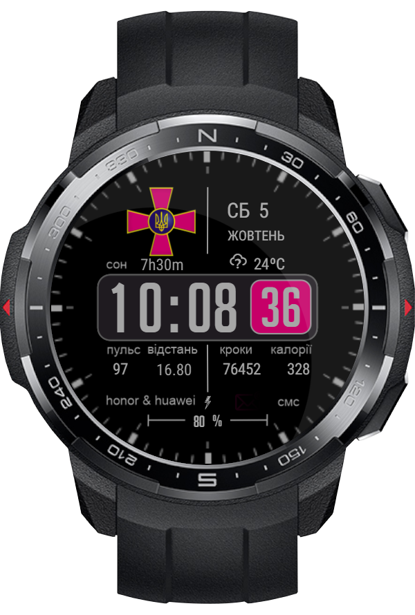 华为Huawei Watch GT/GT 2 46mm GT / GT 2 46mm手表表盘