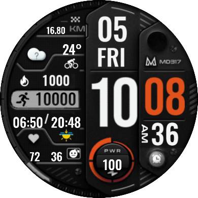 华为Huawei Watch GT/GT 2 46mm GT / GT 2 46mm手表表盘