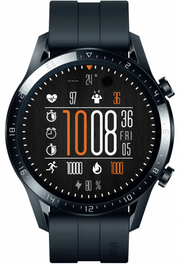 华为Huawei Watch GT/GT 2 46mm GT / GT 2 46mm手表表盘