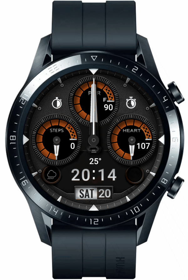 华为Huawei Watch GT/GT 2 46mm GT / GT 2 46mm手表表盘