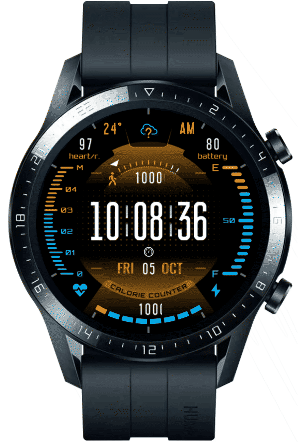 华为Huawei Watch GT/GT 2 46mm GT / GT 2 46mm手表表盘