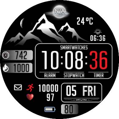 华为Huawei Watch GT/GT 2 46mm GT / GT 2 46mm手表表盘