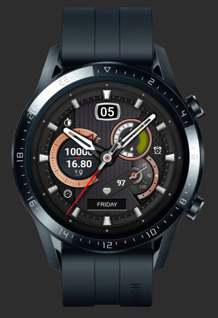华为Huawei Watch GT/GT 2 46mm GT / GT 2 46mm手表表盘
