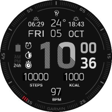 华为Huawei Watch GT/GT 2 46mm GT / GT 2 46mm手表表盘