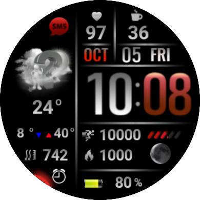 华为Huawei Watch GT/GT 2 46mm GT / GT 2 46mm手表表盘