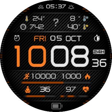 华为Huawei Watch GT/GT 2 46mm GT / GT 2 46mm手表表盘