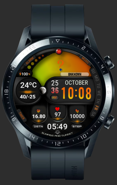 华为Huawei Watch GT/GT 2 46mm GT / GT 2 46mm手表表盘