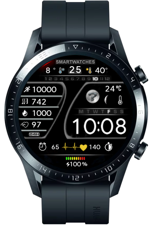 华为Huawei Watch GT/GT 2 46mm GT / GT 2 46mm手表表盘